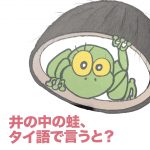 日本未発売「井の中の蛙、タイ語で言うと?」− タイ語テキスト